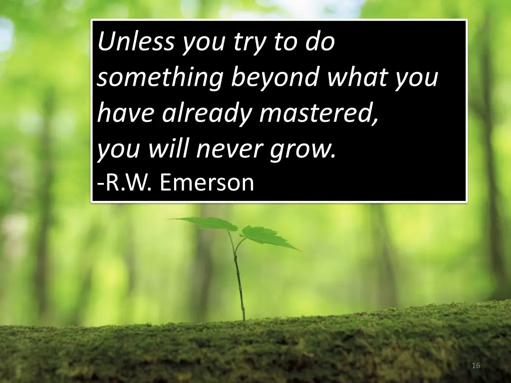unless you try to do something beyond what