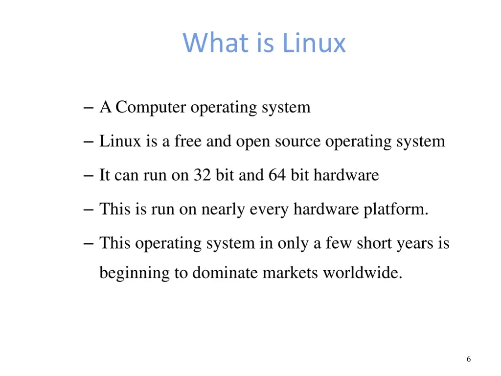 what is linux