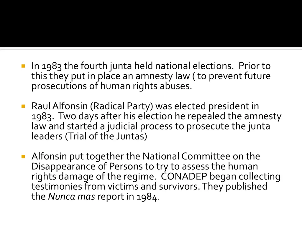 in 1983 the fourth junta held national elections