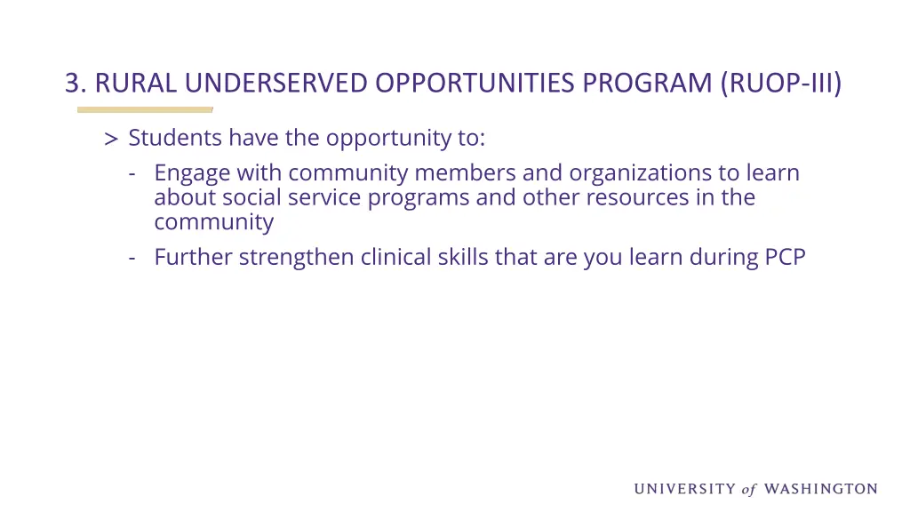 3 rural underserved opportunities program ruop iii 1