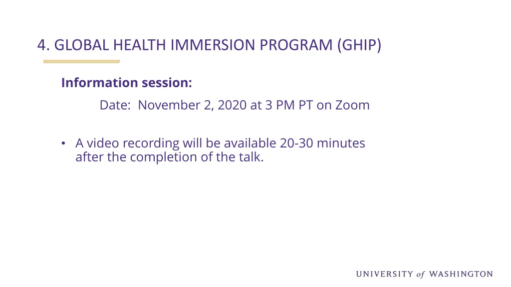 4 global health immersion program ghip 4