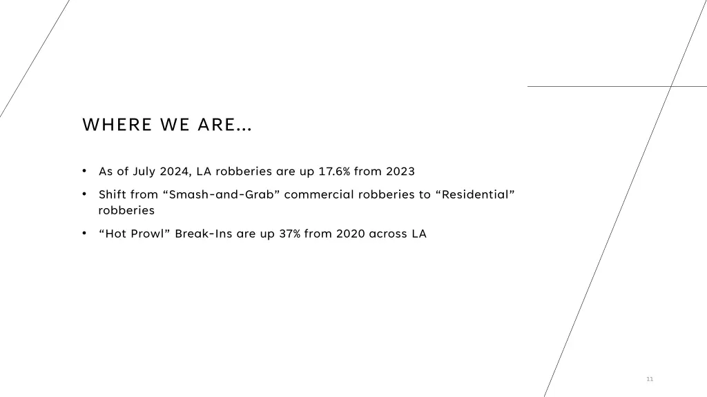 where we are