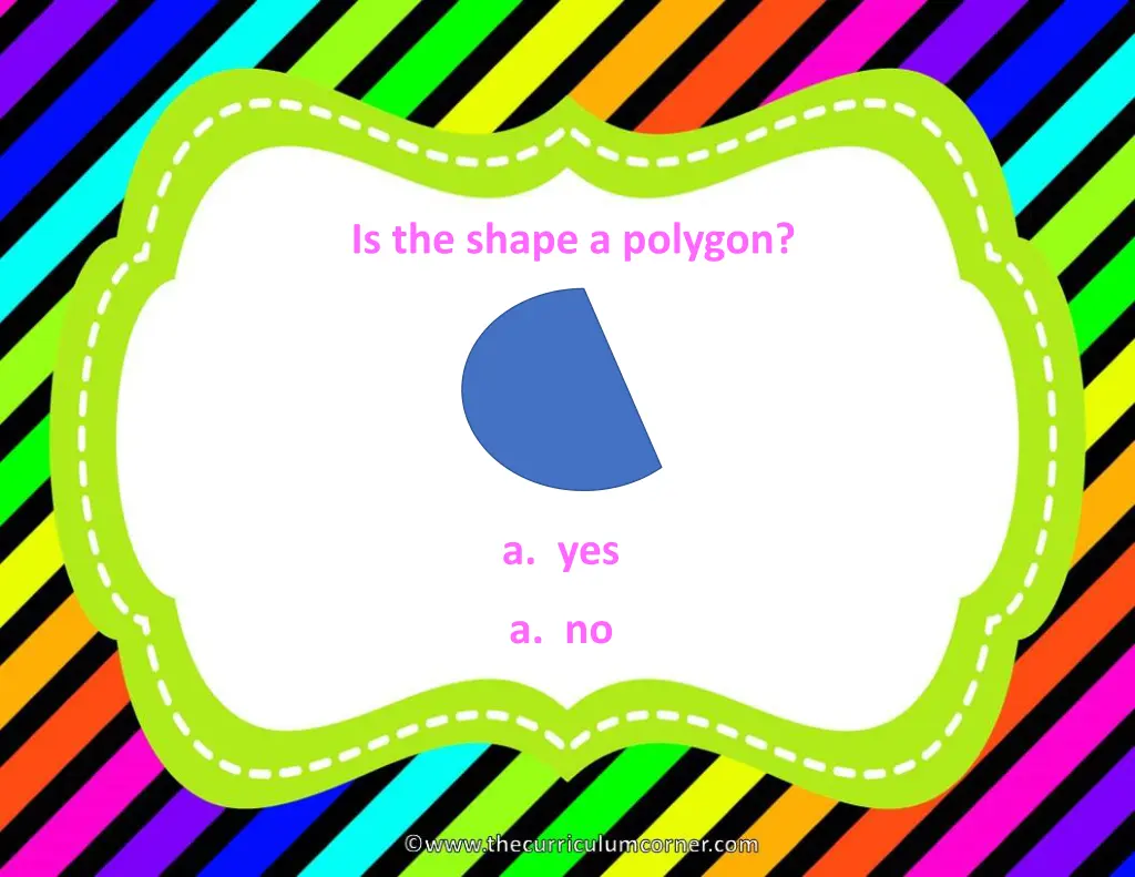 is the shape a polygon 1