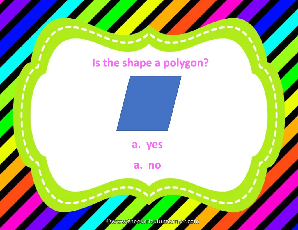 is the shape a polygon 2