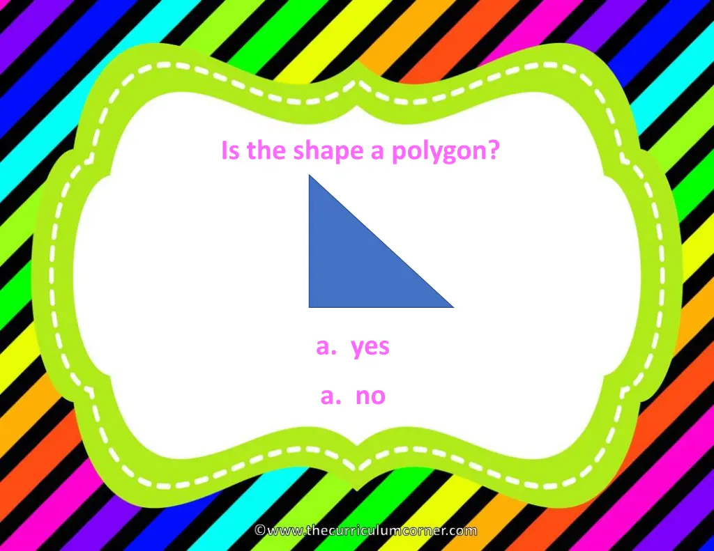 is the shape a polygon