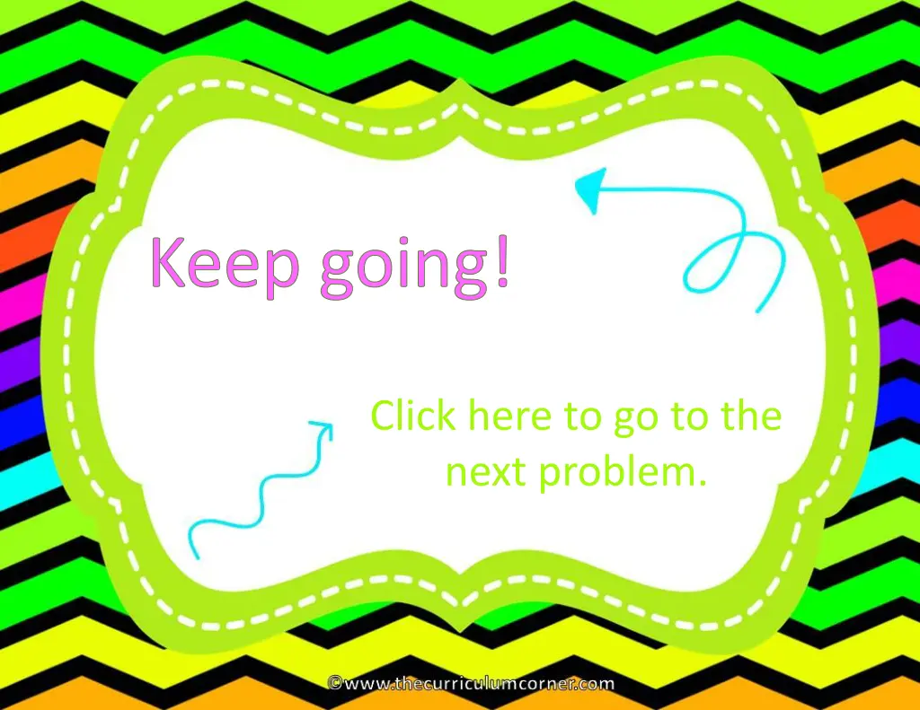 keep going