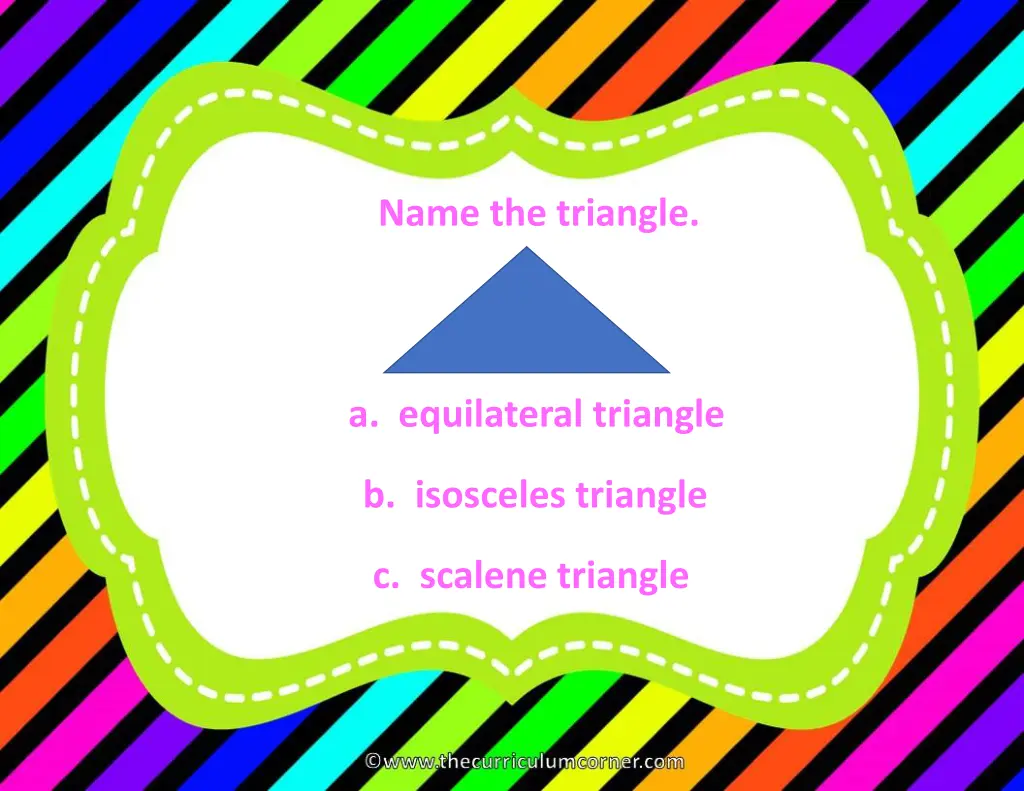 name the triangle