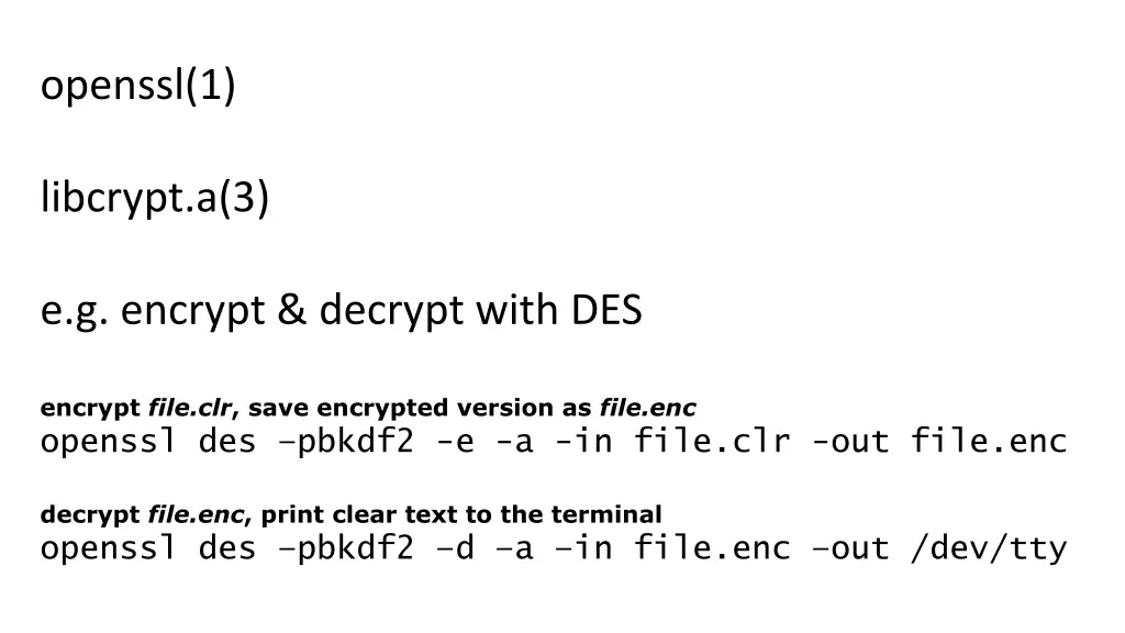 openssl 1