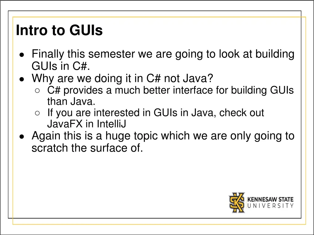 intro to guis