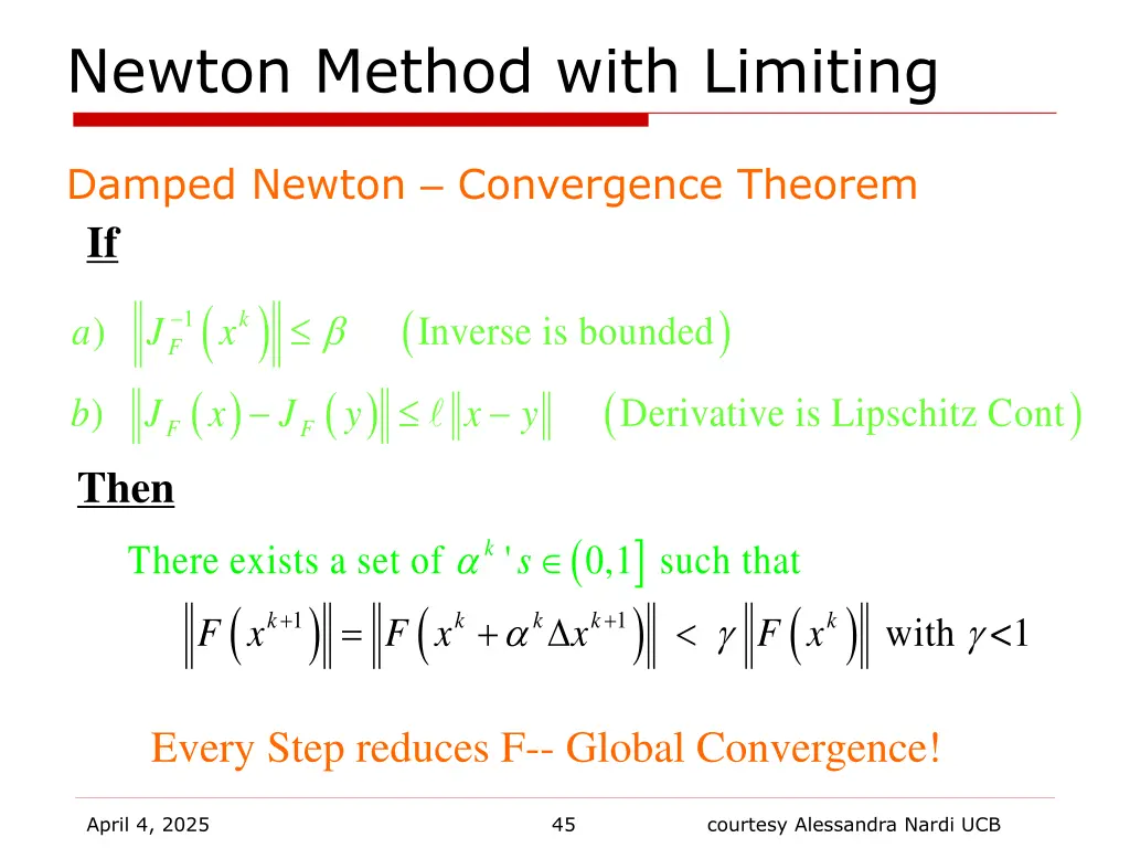 newton method with limiting 2