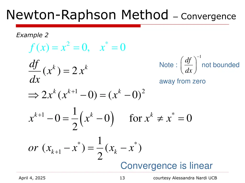 newton raphson method convergence 4