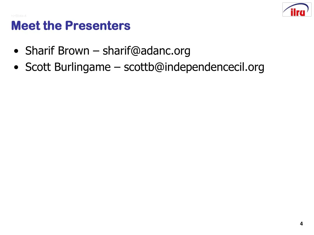 slide 4 slide 4 meet the presenters meet