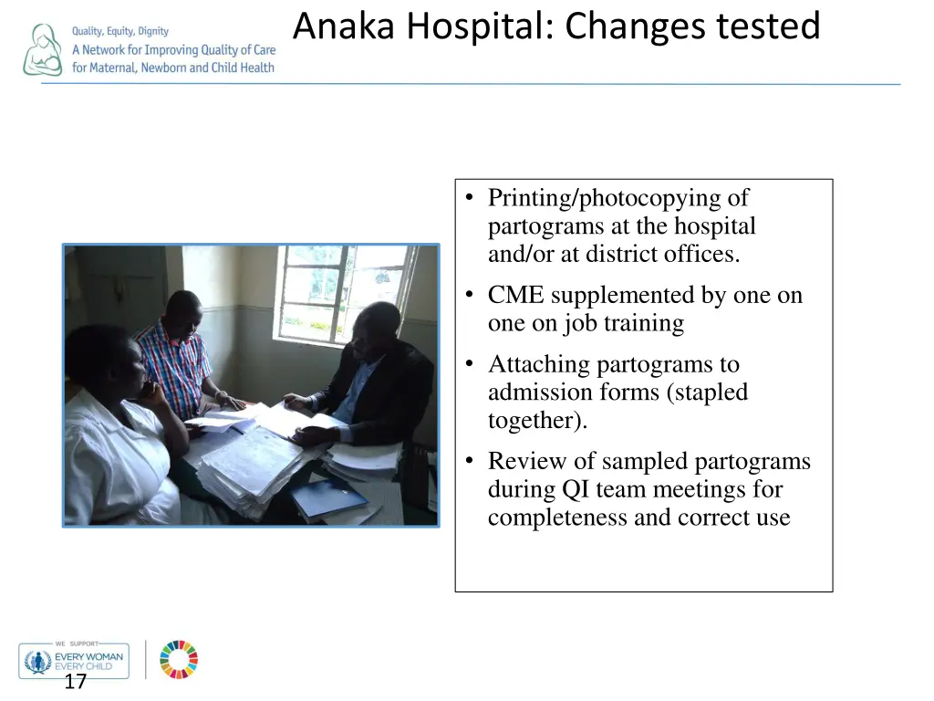 anaka hospital changes tested