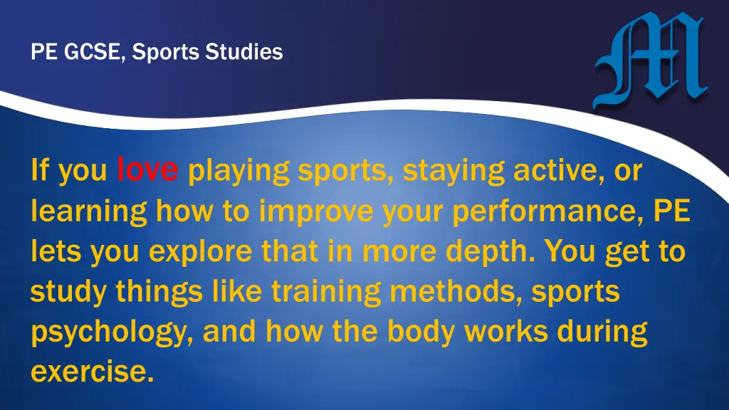 pe gcse sports studies