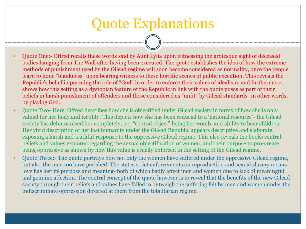 quote explanations