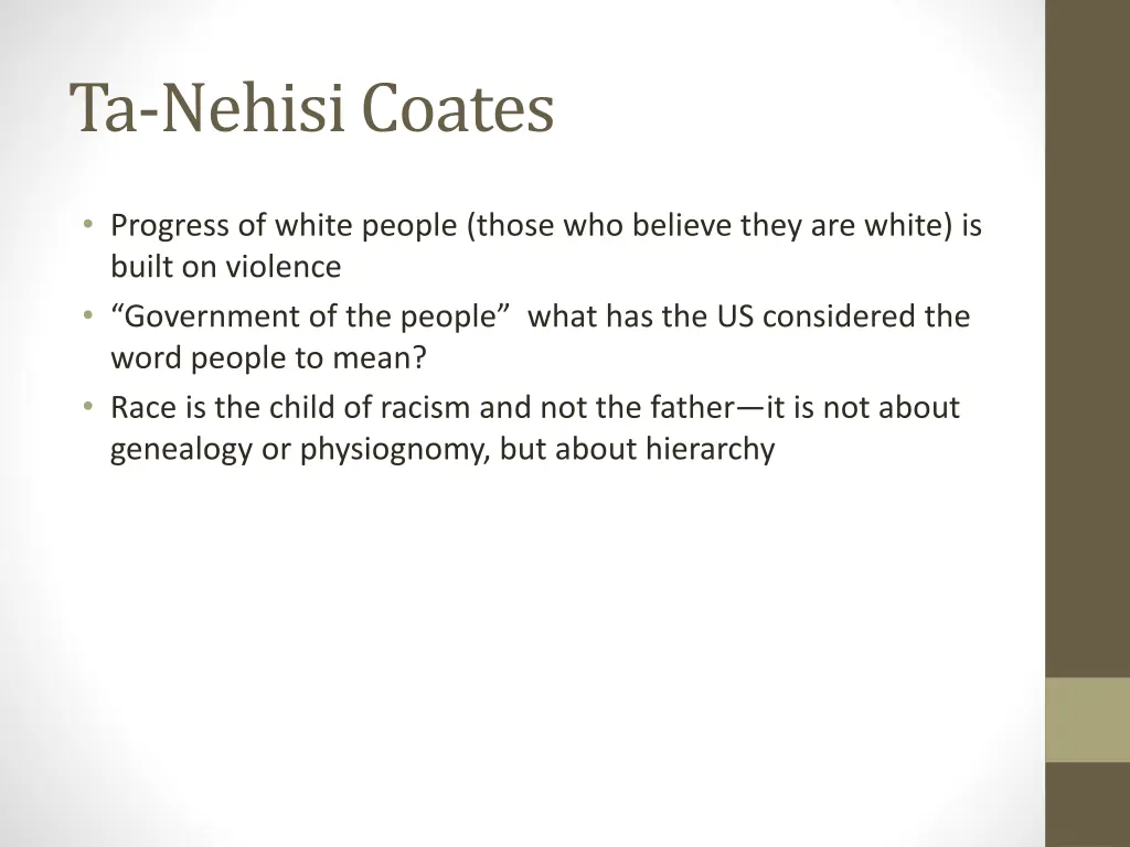 ta nehisicoates