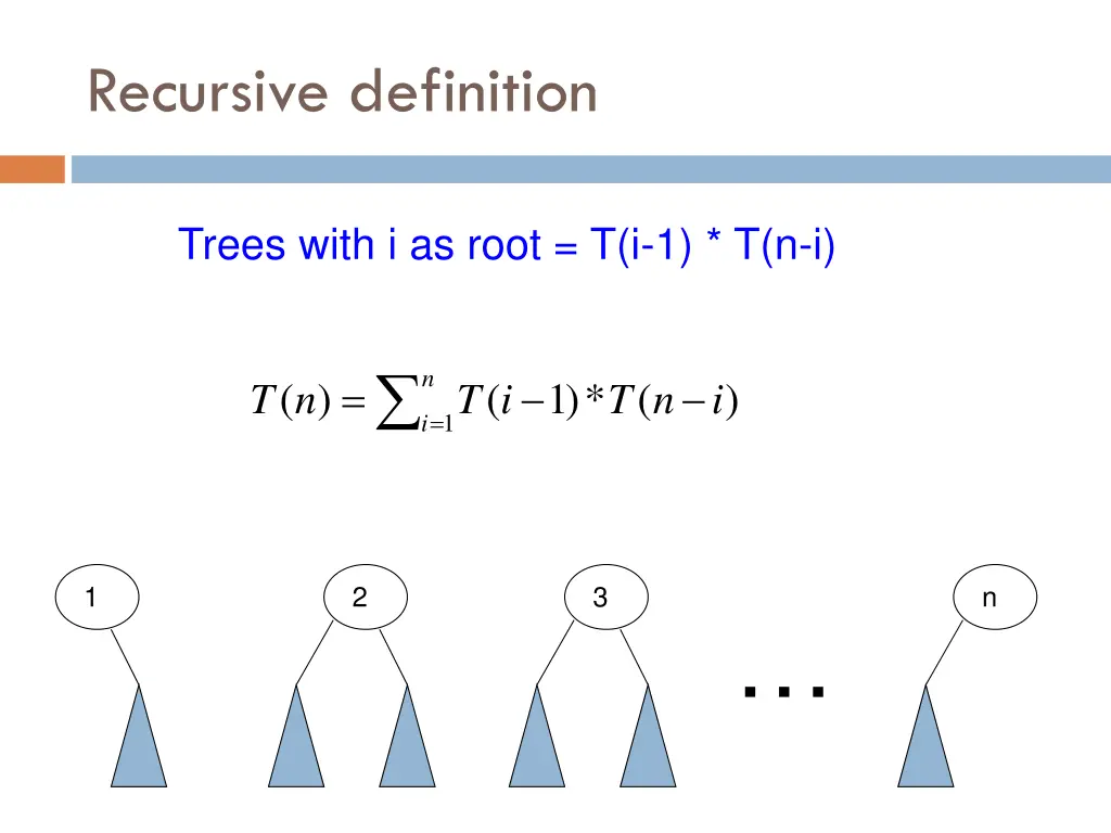 recursive definition 6