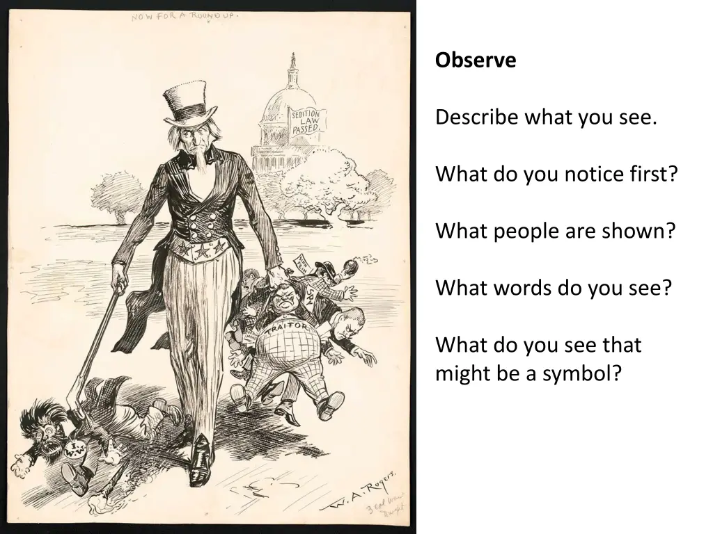 observe