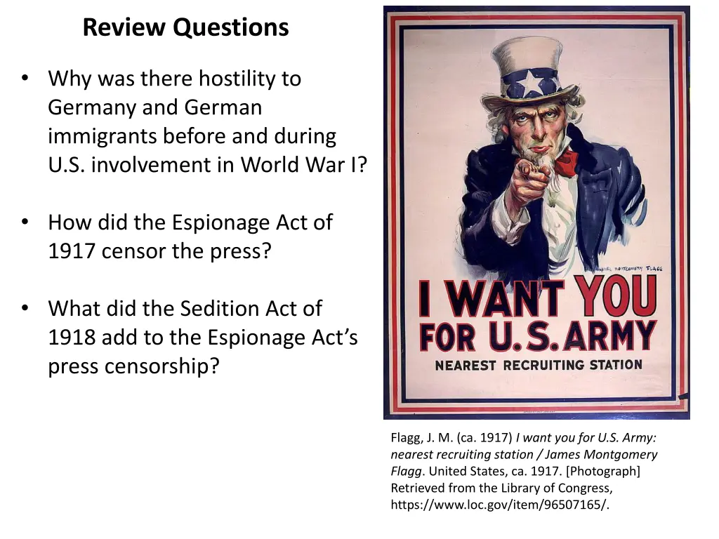 review questions