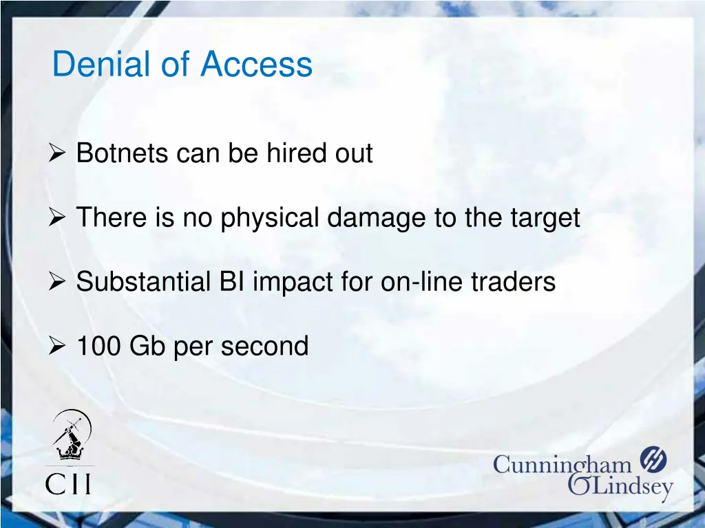 denial of access