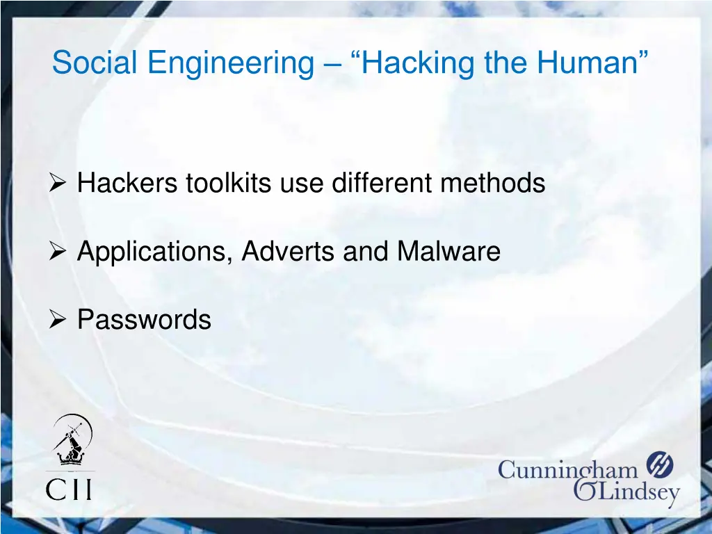 social engineering hacking the human