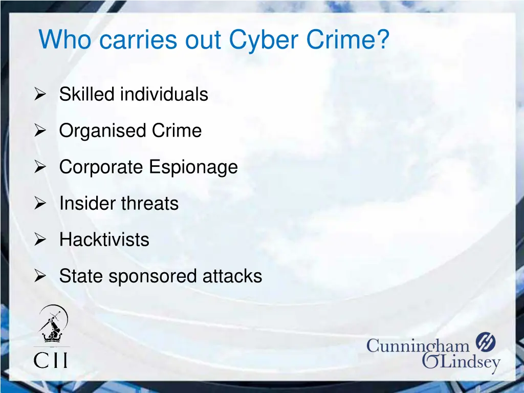 who carries out cyber crime 1