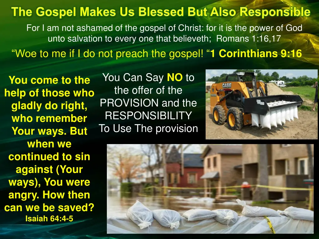 for i am not ashamed of the gospel of christ