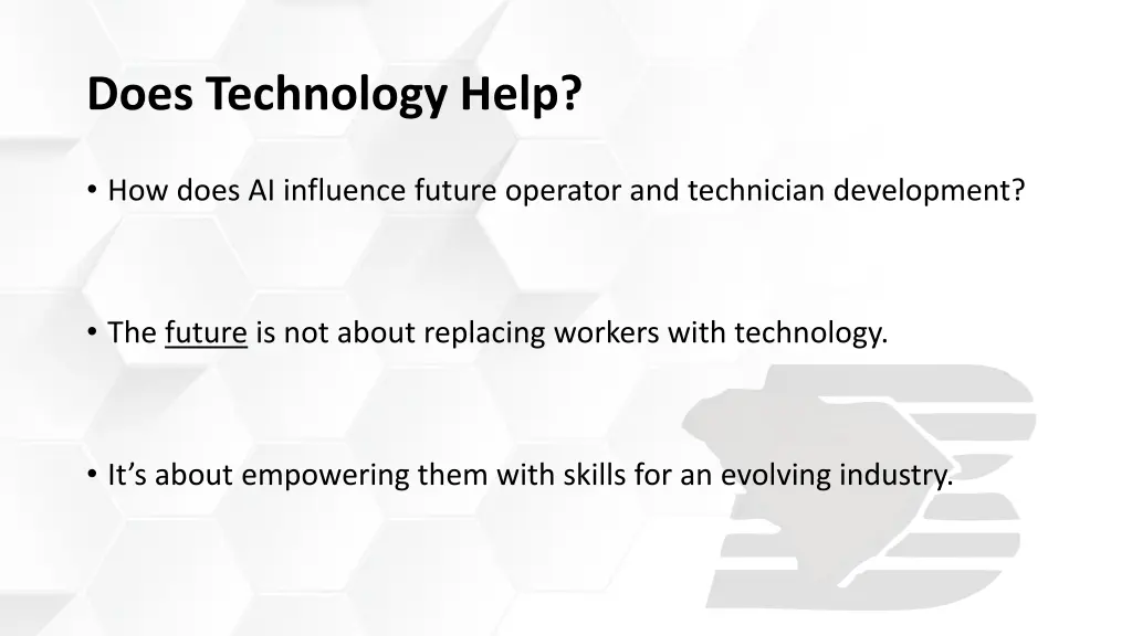 does technology help