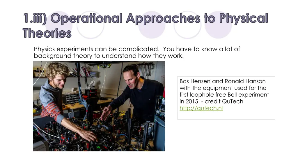1 iii operational approaches to physical theories