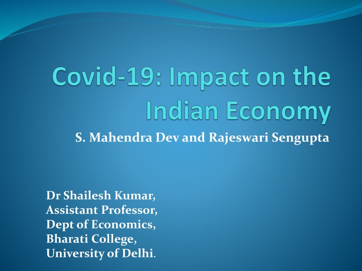 s mahendra dev and rajeswari sengupta