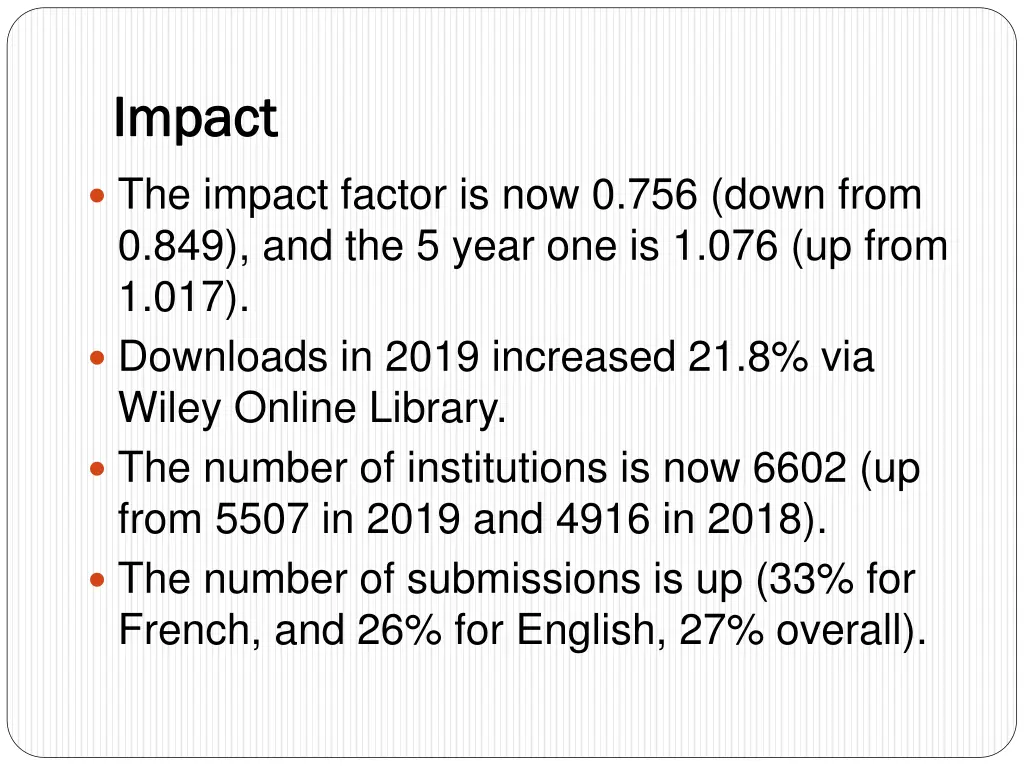 impact impact