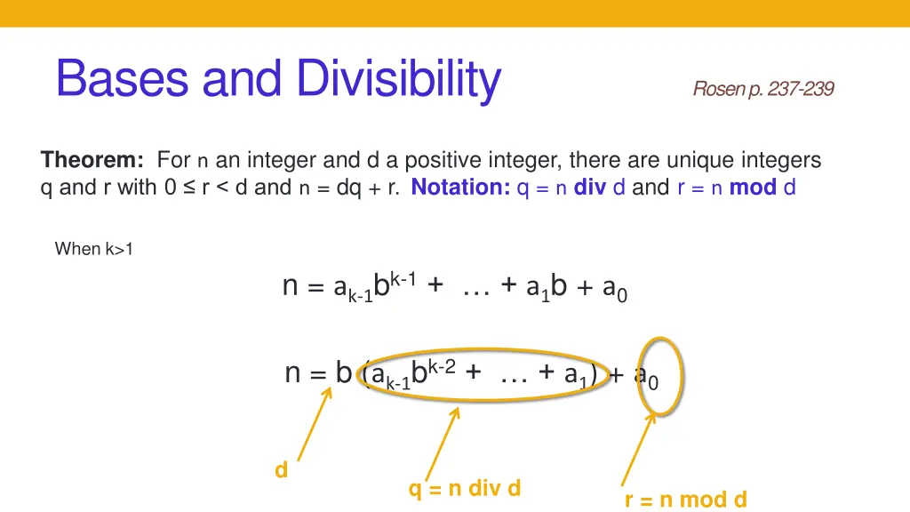 bases and divisibility