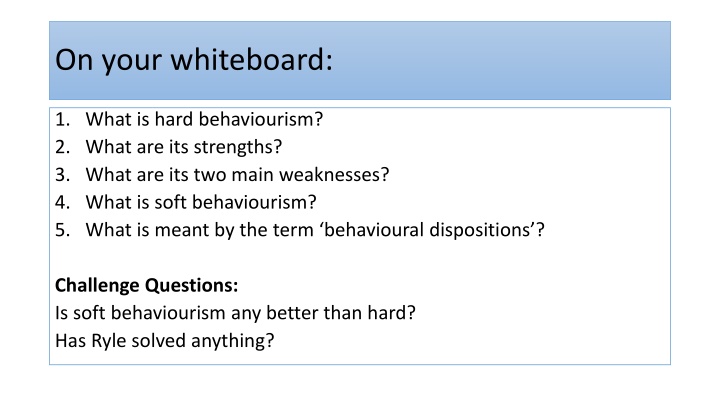 on your whiteboard