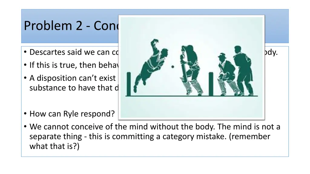 problem 2 conceivability