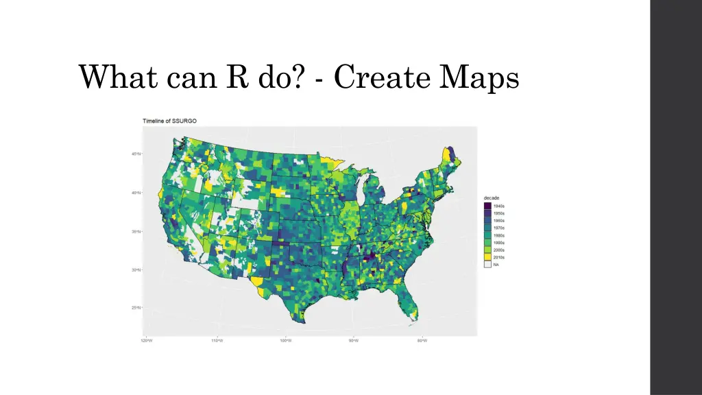 what can r do create maps
