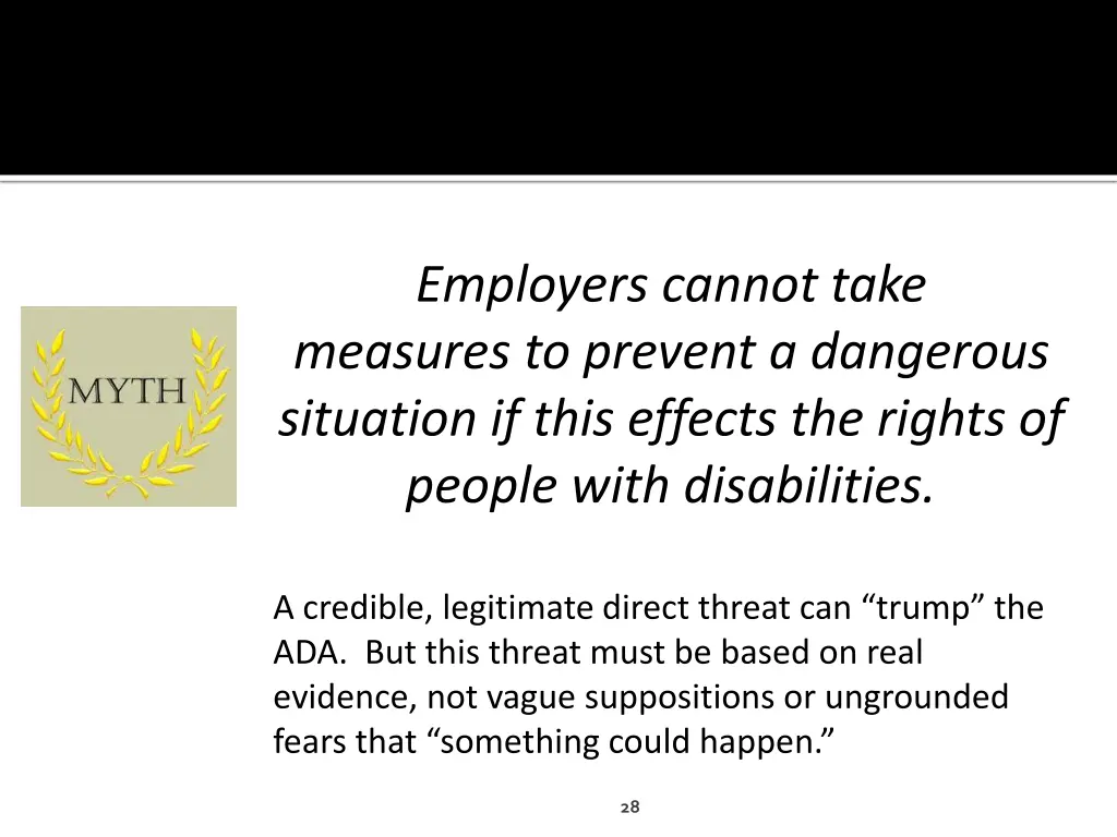 employers cannot take measures to prevent