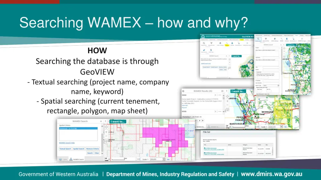 searching wamex how and why