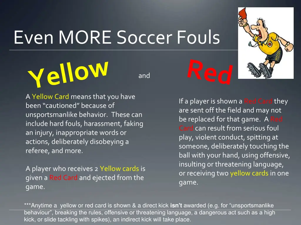 even more soccer fouls