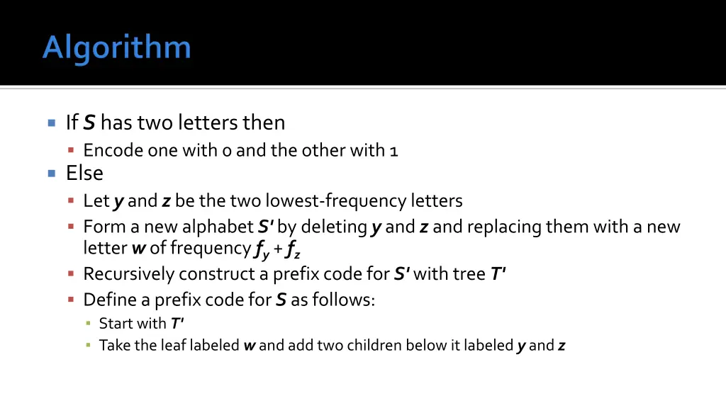 if s has two letters then encode one with