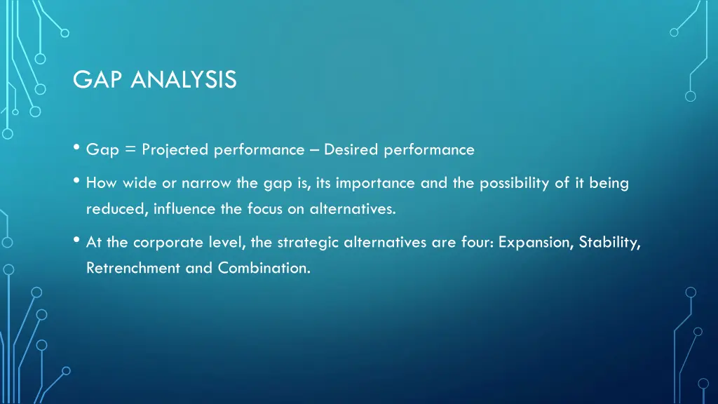 gap analysis 1