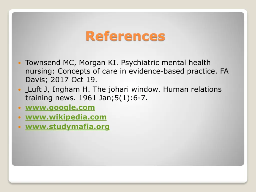 references