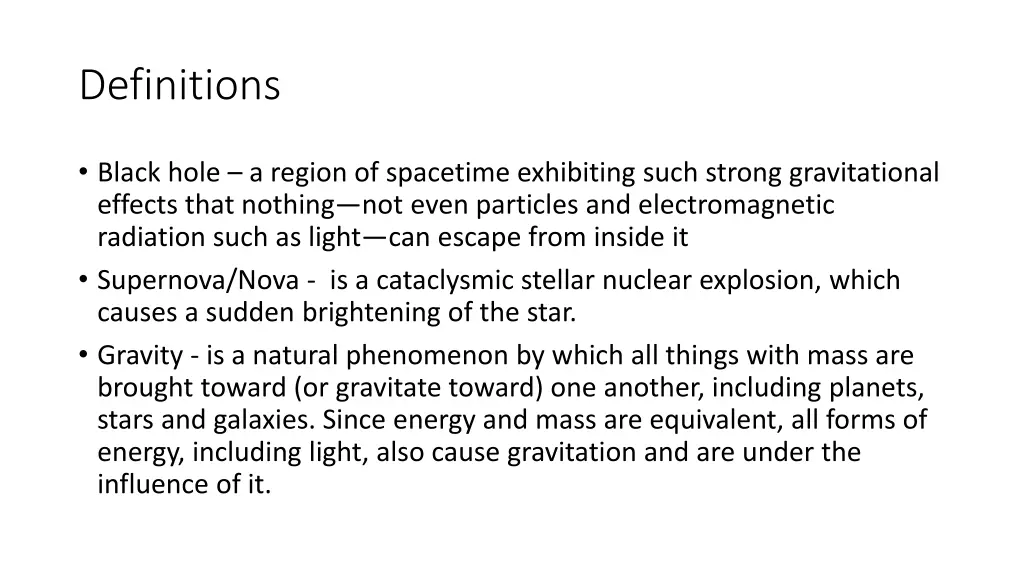 definitions 3