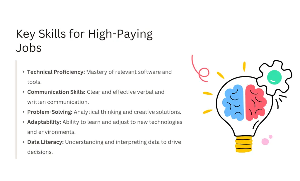 key skills for high paying jobs
