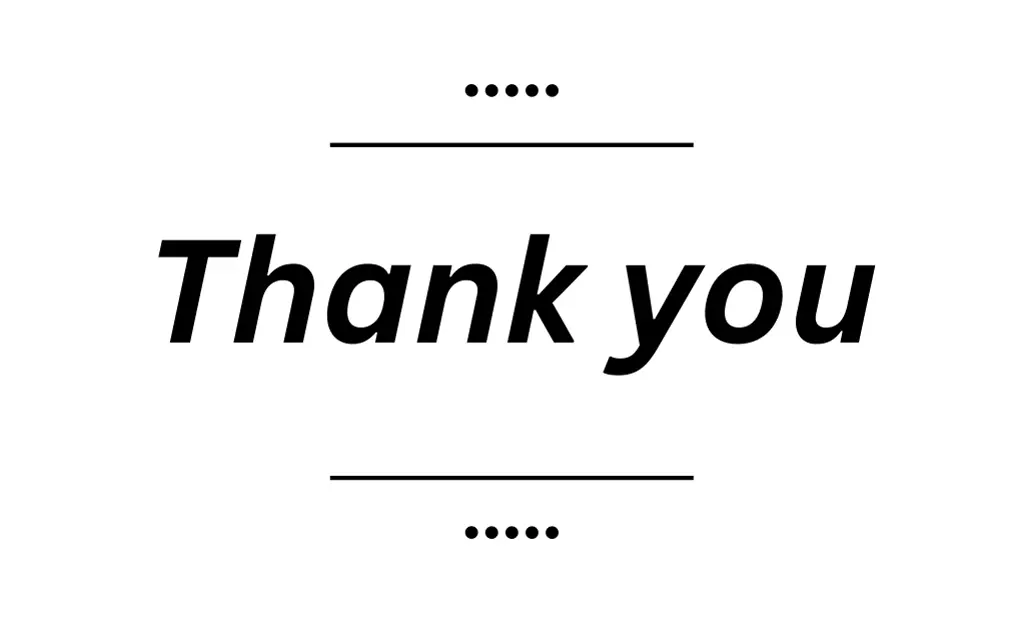 thank you