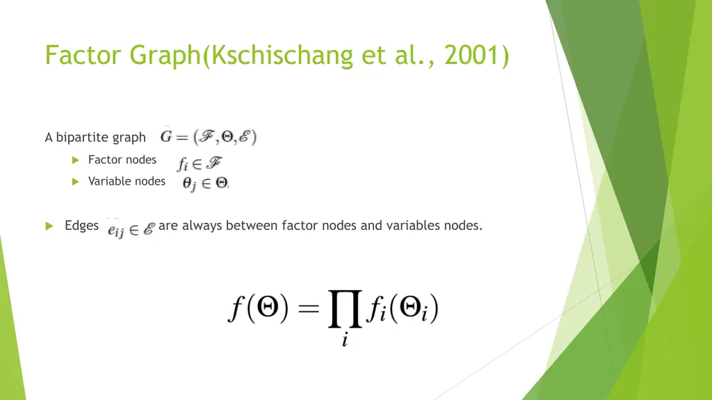 factor graph kschischang et al 2001