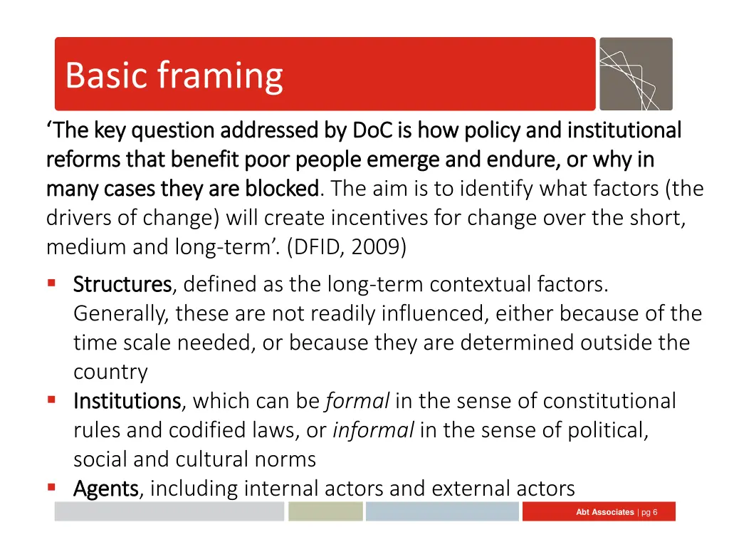 basic framing