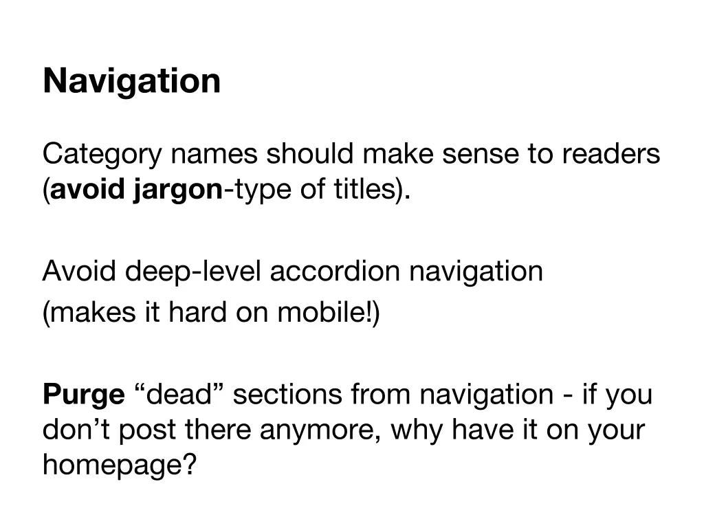 navigation