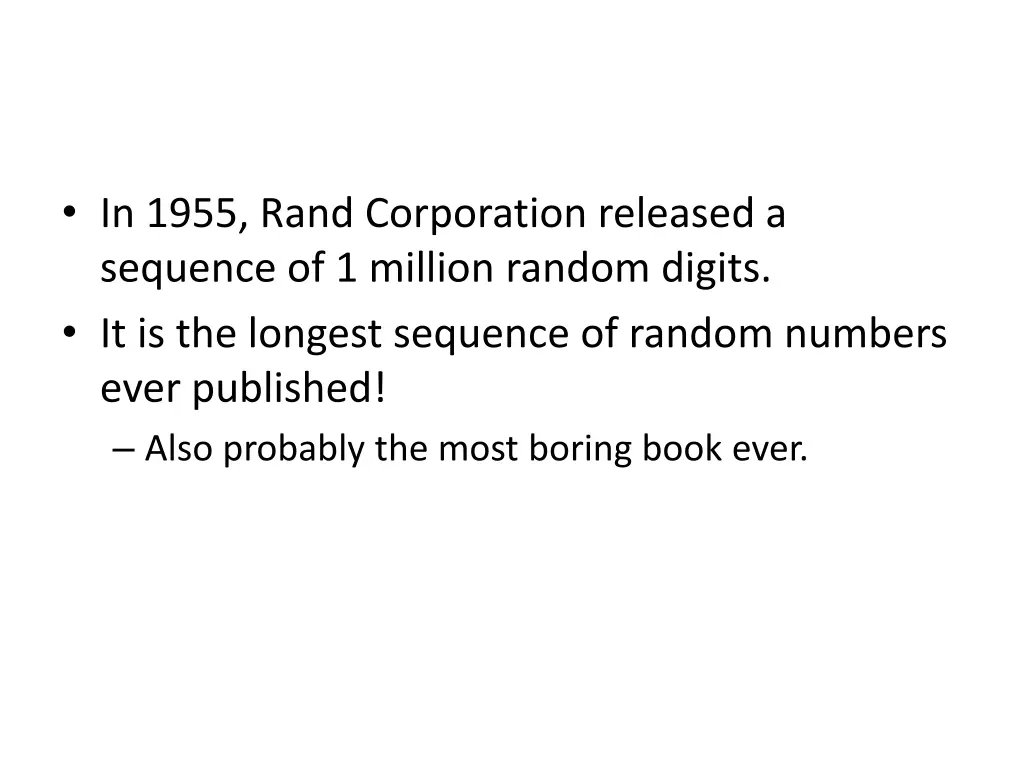 in 1955 rand corporation released a sequence
