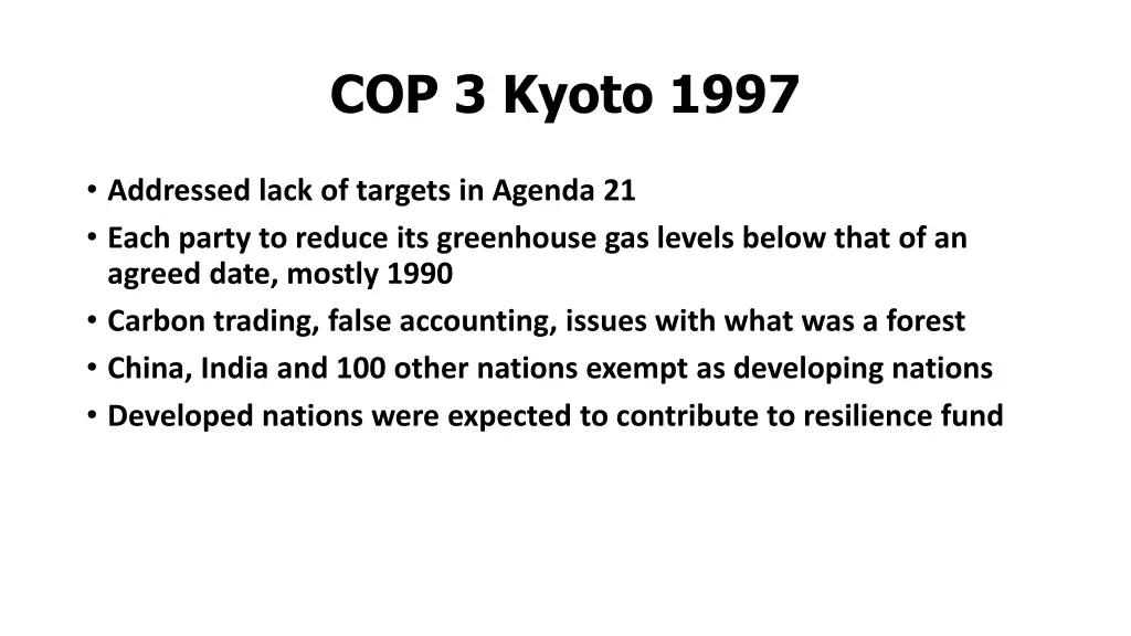 cop 3 kyoto 1997