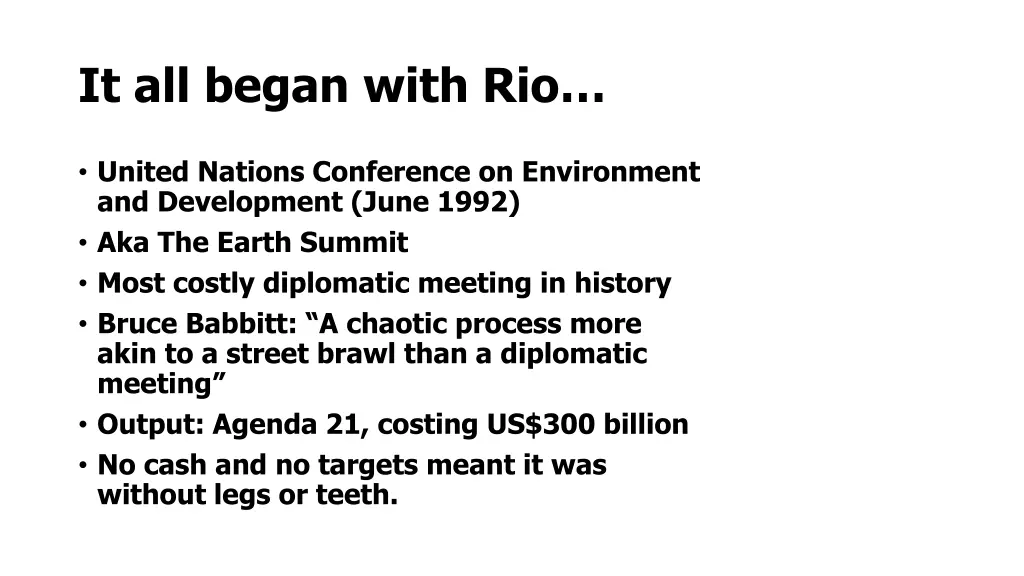 it all began with rio